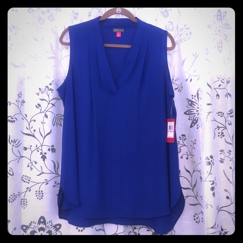 Gorgeous Lapis Blue 1x Vince Camuto Dress Tank